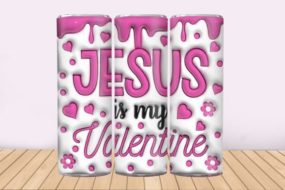3d Inflated Christian Valentine PNG & Crafts