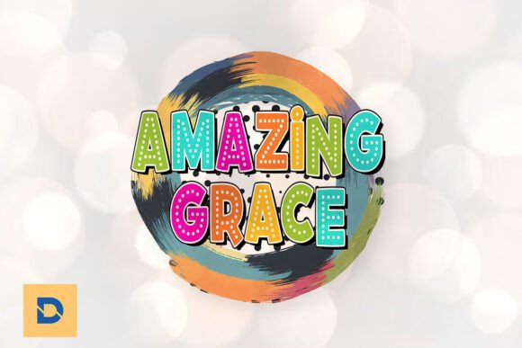 Amazing Grace Christian Sublimation PNG and Print Templates