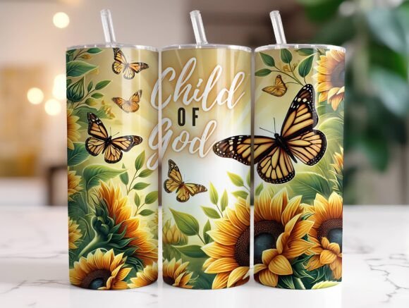 Child of God 20oz Tumbler Wrap Christian