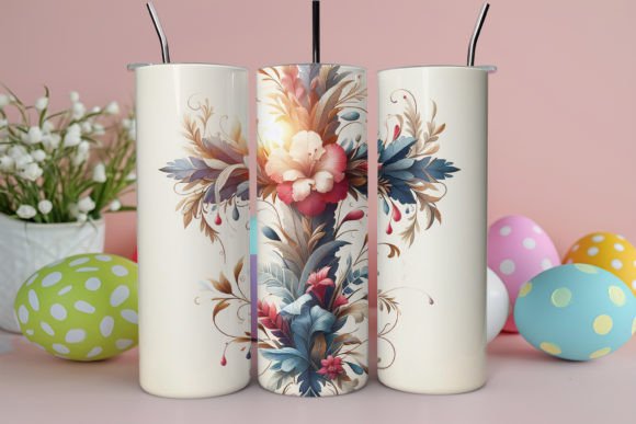 Christian Cross 20 Oz Tumbler Wrap & Crafts