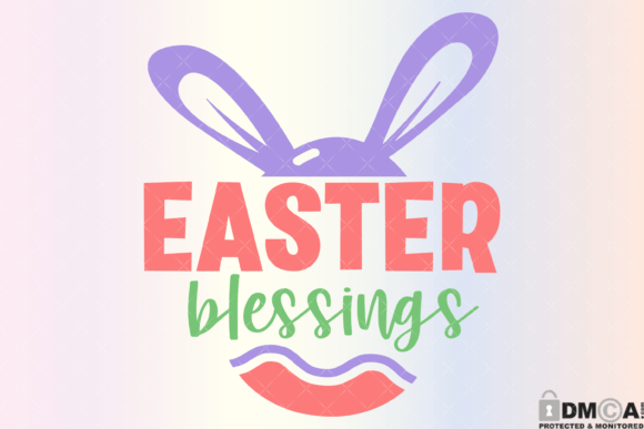 Easter Blessings Svg PNG & Print Templates