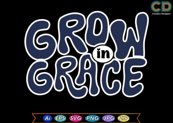 GROW in GRACE Free Christian T-shirt