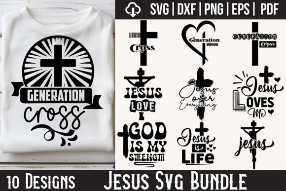 Jesus SVG Bundle, Christian Svg Free