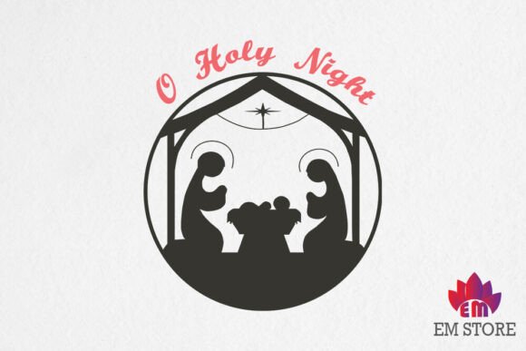 O Holy Night - Christmas SVG & Crafts