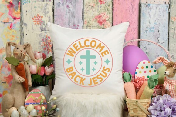 Welcome Back Jesus SVG Graphic and Crafts